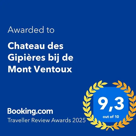 Chateau Des Gipieres Bij De Mont Ventoux Montbrun-les-Bains Exterior foto